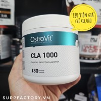OstroVit CLA 1000mg - 180 Viên -  Đốt Mỡ Giảm Cân An Toàn Không Chất Kích Thích 